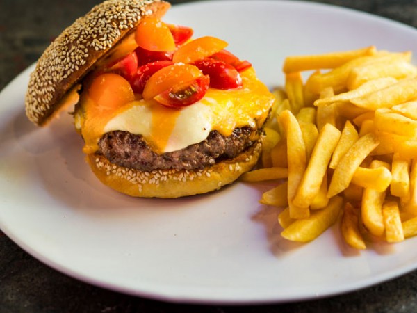 The North West burger at Arcade. Photo courtesy of the restaurant. 
