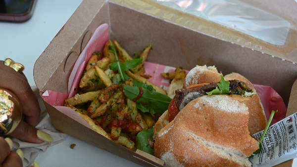 Food at Luxury Marble Circus Eat Out