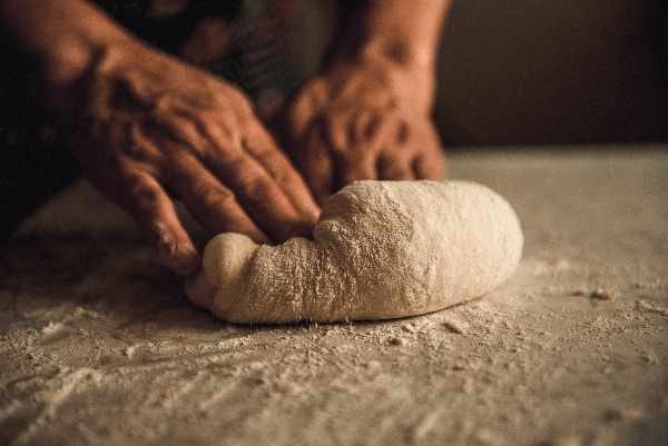 kneading dough